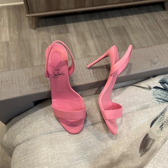 Pink RED BOTTOMS - Picture 2 of 4